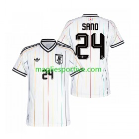 Completo Calcio Giappone Kaishu Sano 24 Divisa Trasferta Mondiali 2026